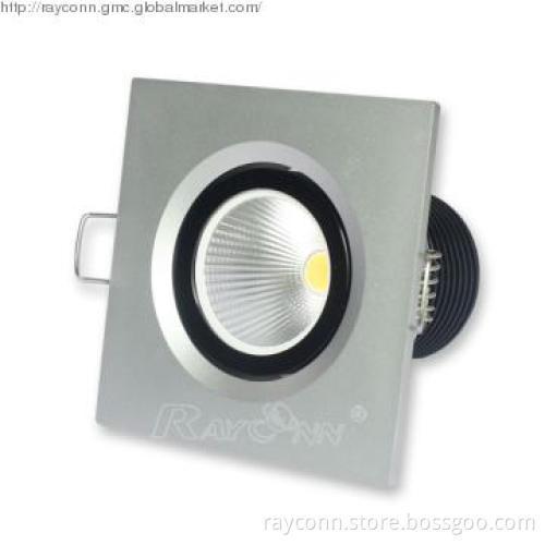 LED down light 6w square, compact design (WD)